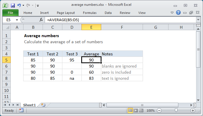 excel-formula-average-numbers-exceljet